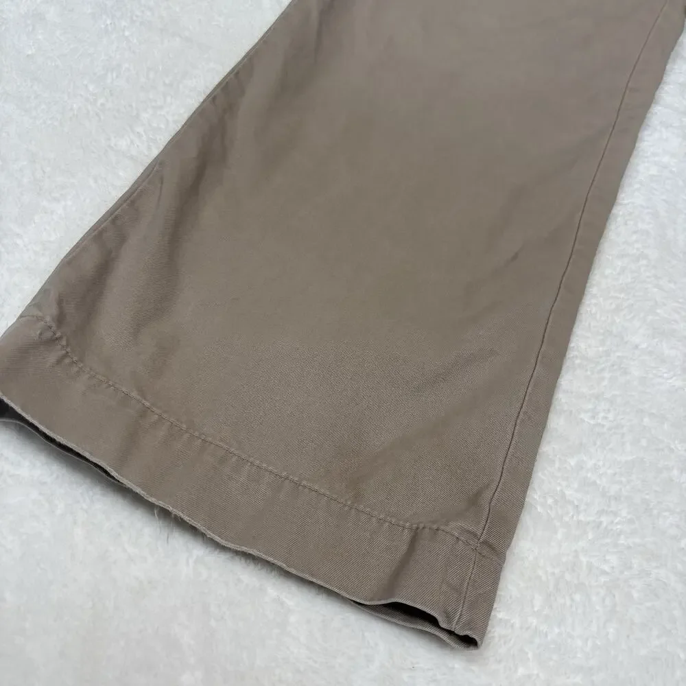 Banana Republic Mens Khaki Chino Pants Classic Fit Cotton Dawson Fit Relaxed